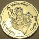 Large Gem Unc Valerie Young Gold Medalist Medallion~Excellent~Free Shipping