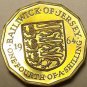 Rare Proof Jersey 1964 3 Pence~One Forth Of a Shilling~Only 20,000 Minted~Fr/Shi