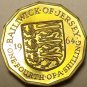 Rare Proof Jersey 1964 3 Pence~One Forth Of a Shilling~Only 20,000 Minted~Fr/Shi
