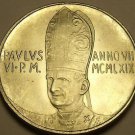 Rare Gem Unc Silver Vatican 1969 500 Lire~110,000 Minted~Angel In Flight~Free Sh Rare Gem Unc Silver Vatican 1969 500 Lire~110,000 Minted~Angel In Flight~Free Sh