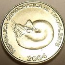 Gem Unc Timor 2004 1 Centavo~Minted In Lisbon~Nautilus~Fantastic~Free Shipping