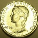 Gem Unc Hungary 1976 5 Filler~Only 50,000 Minted~Free Shipping*