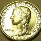 Gem Unc Hungary 1971 5 Filler~Only 100,000 Minted~Free Shipping*