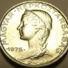 Gem Unc Hungary 1975 5 Filler~Only 60,000 Minted~Free Shipping