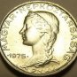 Gem Unc Hungary 1975 5 Filler~Only 60,000 Minted~Free Shipping