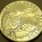 Gem Unc Silver Armenia 2014 500 Dram~Noahs Ark~Fantastic~Free Shipping