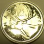 Proof Canada 1974 25 Cents~Elizabeth II~Caribou~213,589 Minted~Free Shipping