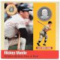 Rare .999 Silver Proof Mickey Mantle 500 Club Cooperstown Commemorative~Free Shi