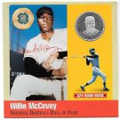 Rare .999 Silver Proof Willie McCovey 500 Club Cooperstown Commemorative~Free Sh Rare .999 Silver Proof Willie McCovey 500 Club Cooperstown Commemorative~Free Sh