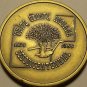 Large 37.5 mm Solid Brass White County Indiana Sesquincentennial Medallion~Fr/Sh