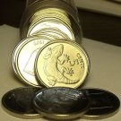 Gem Unc Roll (50) Kiribati 1979 5 Cent Coins~Stump-Tailed Gecko~Excellent~Fr/Shi Gem Unc Roll (50) Kiribati 1979 5 Cent Coins~Stump-Tailed Gecko~Excellent~Fr/Shi