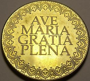 Maria gratia. Ave Maria Gratia Plena монета. Ave Maria Gratia Plena монета Cathedrale. Жетон Ave Maria Gratia Plena buy. Нотр-дам-де-пари Ave Maria Gratia Plena 2011 монета.