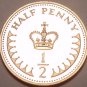 Cameo Proof Great Britain 1984 Half Penny~107,000 Minted~Fantastic~Free Shipping