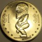 Rare Proof Cook Islands 1975 Dollar~God Of Creation & Fertility~Free Shipping