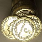 Gem Unc Roll (40) El Salvador 1956 5 Centavos~Francisco Morazan~Free Shipping