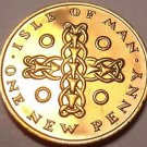 Rare Proof Isle Of Man 1971 Penny~1st Year Ever~Celtic Cross~10,000 Minted~Fr/Sh Rare Proof Isle Of Man 1971 Penny~1st Year Ever~Celtic Cross~10,000 Minted~Fr/Sh