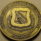 Solid Bronze U.S. Army 690th Field Artillery Battalion Medallion~Awesome~Fr/Ship
