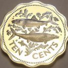 Rare Proof Bahamas 1977 10 Cents~Bone Fish~Only 11,000 Minted~Free Shipping