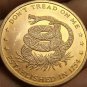 Gem Unc~Dont Tread On Me~One Ounce .999 Solid Copper Medallion~Free Shipping