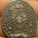 French Intellegence Surveillance Masonic Medal~World War 1