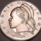 Liberia 1973 10 Cents Proof~11,000 Minted~Rare