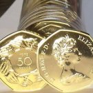 Great Britain 1973 50 Pence Proof Roll (20 Coins) Entry Into The E.E.C~Rare Great Britain 1973 50 Pence Proof Roll (20 Coins) Entry Into The E.E.C~Rare