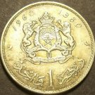 Morocco 1960 Silver Dirham~Mohammed V~Excellent~Free Shipping