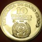 Cape Verde 1985 10 Escudos RARE Silver Proof~10th Anniversary Of Independence~FS