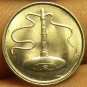 Malaysia 2010 5 Sen Gem Unc~Top With String~Free Shipping