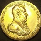 Gem Unc Andrew Jackson Presidential Bronze Inauguration Medallion~Free Shipping Gem Unc Andrew Jackson Presidential Bronze Inauguration Medallion~Free Shipping