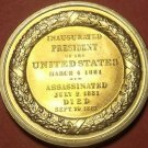 Gem Unc James A. Garfield Presidential Bronze Inauguration Medallion~Free Ship Gem Unc James A. Garfield Presidential Bronze Inauguration Medallion~Free Ship
