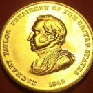 Gem Unc Zachary Taylor Presidential Bronze Inauguration Medallion~Free Ship Gem Unc Zachary Taylor Presidential Bronze Inauguration Medallion~Free Ship