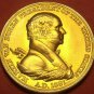 Gem Unc Martin Van Buren Presidential Bronze Inauguration Medallion~Free Ship