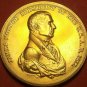 Gem Unc James Monroe Presidential Bronze Inauguration Medallion~Free Shipping
