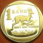 Rare Proof South Africa 1991 Rand~Springbok~10,000 Minted~Free Shipping