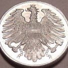 Austria 1965 2 Groschen Proof~Imperial Eagle~Free Shipping