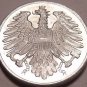 Austria 1965 2 Groschen Proof~Imperial Eagle~Free Shipping