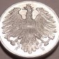 Austria 1965 2 Groschen Proof~Imperial Eagle~Free Shipping