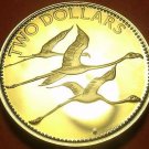 Bahamas 1985 2 Dollars Proof~Rare Only 7,500 Minted~Flamingo's In Flight~Fr/Ship Bahamas 1985 2 Dollars Proof~Rare Only 7,500 Minted~Flamingo's In Flight~Fr/Ship