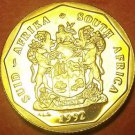 Rare Proof South Africa 1992 10 Cents~Only 10,000 Minted~Arum Lily~Free Shipping