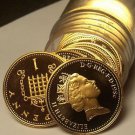 Proof Roll (20 Coins) Great Britain 1986 Penny's~Crowned Portcullis~125k Minted~