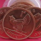 Gem Unc Roll (20) Ireland 1968 Large Penny's~Irish Harp~Hen With Chicks~Free Shi