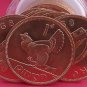 Gem Unc Roll (20) Ireland 1968 Large Penny's~Irish Harp~Hen With Chicks~Free Shi