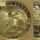 Armenia 2015 1000 Dram NGC MS-69~Highest Ever POP=1~Oversize 5oz~Noah's Ark~Fr/S
