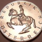 Austria 1973 5 Schilling Proof~87,000 Minted~Lippizaner Stallion~Free Shipping