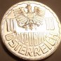 Proof Austria 1973 10 Groschen~Only 97,000 Minted~Imperial Eagle~Free Shipping