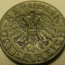 Austria 1969 5 Groschen Proof~Austrian Shield On Breast~Zinc~Only 44k Minted~F/S Austria 1969 5 Groschen Proof~Austrian Shield On Breast~Zinc~Only 44k Minted~F/S