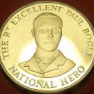 Extremely Rare Proof Jamaica 1993 10 Cents~500 Minted~Paul Bogle Hero~Free Ship
