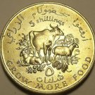 Somalia 1970 F.A.O. 5 Shillings Unc~Only 100,000 Minted~Cow And Goats~Free Ship