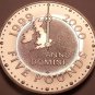 Great Britain 2000 5 Pounds Proof~Map With Greenwitch Meridian~Prologue~Free Shi